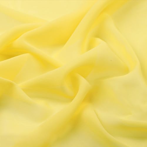 200cm×150cm Chiffon Stoff Hochzeitsstoffe Tischdeckenstoffe Bekleidungsstoffe Dekostoff Kostümstoff Stoffe zum Nähen Meterware Dekorieren für DIY Basteln Kleidungsdekoration,Gelb 200cm×150cm Chiffon Stoff Hochzeitsstoffe Tischdeckenstoffe Bekleidungsstoffe Dekostoff Kostümstoff Stoffe zum Nähen Meterware Dekorieren für DIY Basteln Kleidungsdekoration,Gelb von Wambere