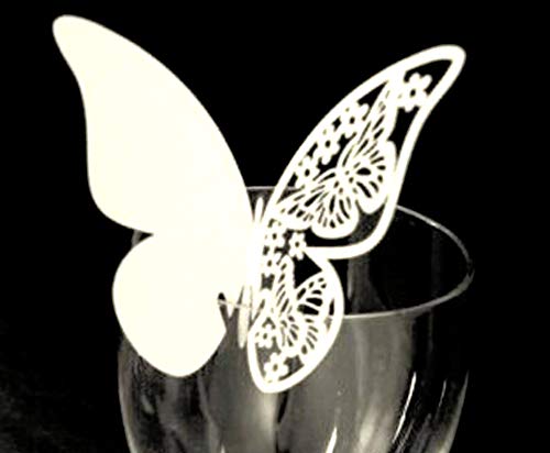 25 Stück Schmetterling Trichterwinde Tischkarten Namenskarten Glasanhänger Wandsticker für Tischdeko Hochzeit Party Haus Deco,Schmetterling Tischkarten Laser Platzkarten Namenskarten,Weiss 25 Stück Schmetterling Trichterwinde Tischkarten Namenskarten Glasanhänger Wandsticker für Tischdeko Hochzeit Party Haus Deco,Schmetterling Tischkarten Laser Platzkarten Namenskarten,Weiss von Wambere