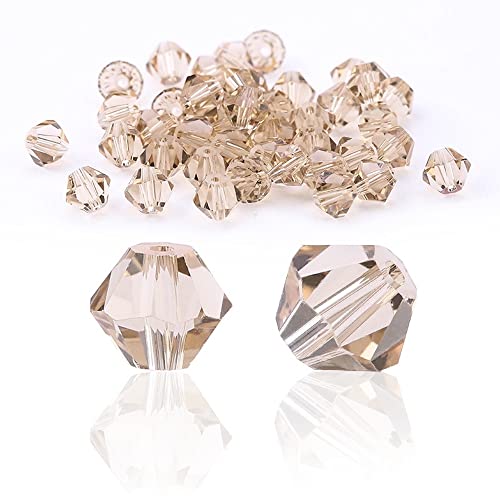 280 Stück 6mm Kristall Glas Perlen Facettierte Glasperle Kügelchen Bunte Glasperlen Kunstperlen Mehrfarbig Sortierte Perlen Gemischt Bastelperlen Handwerk Armband Schmuck,Silberner Champagner 280 Stück 6mm Kristall Glas Perlen Facettierte Glasperle Kügelchen Bunte Glasperlen Kunstperlen Mehrfarbig Sortierte Perlen Gemischt Bastelperlen Handwerk Armband Schmuck,Silberner Champagner von Wambere