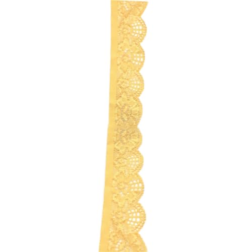 3 Yard 2.5 cm Elastizität Spitzenband, Vintage Stretch-Blumenmuster Spitzenbordüre Spitzenborte Spitze Band Zierband Spitzenstoff für Nähen DIY Handwerk Hochzeit,Gelb 3 Yard 2.5 cm Elastizität Spitzenband, Vintage Stretch-Blumenmuster Spitzenbordüre Spitzenborte Spitze Band Zierband Spitzenstoff für Nähen DIY Handwerk Hochzeit,Gelb von Wambere