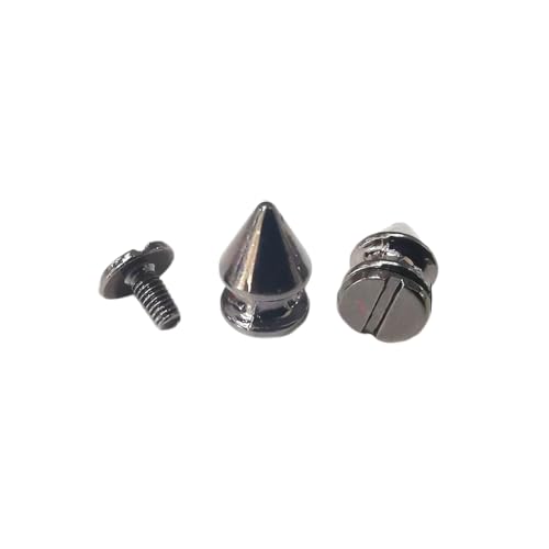 30 Set Metall Punk Ziernieten Kegel-Nieten Konische Spikes Metallspikes Punk-Nieten Spitznieten Cone Spikes,für Taschen Lederband Kleidung Schuhe Armbänder Hut Mäntel Kleidung,Legiertes Gun-Farbe 30 Set Metall Punk Ziernieten Kegel-Nieten Konische Spikes Metallspikes Punk-Nieten Spitznieten Cone Spikes,für Taschen Lederband Kleidung Schuhe Armbänder Hut Mäntel Kleidung,Legiertes Gun-Farbe von Wambere