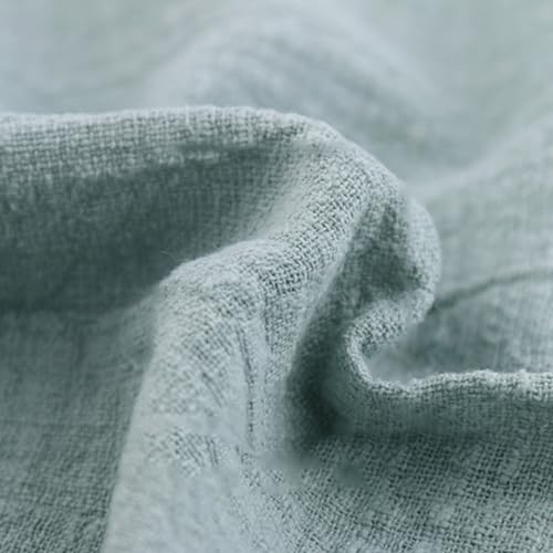 300cm x 130cm Stoffe Stoff aus Baumwolle und Leinen,Dünner Leinenstoff,Stoff Fabric Meterware,Fabric zum Nähen,Dekostoff für DIY Basteln Kleidungsdekoration Tischdekoration,Hellgrün 300cm x 130cm Stoffe Stoff aus Baumwolle und Leinen,Dünner Leinenstoff,Stoff Fabric Meterware,Fabric zum Nähen,Dekostoff für DIY Basteln Kleidungsdekoration Tischdekoration,Hellgrün von Wambere