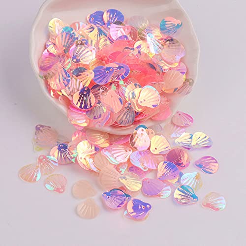 360 Stück Shell Pailletten,Shell Form Pailletten basteln Lose Pailletten Cup Schillernde Spangles Handgemachte DIY Kreative Farbe Perlen Pailletten für Handwerk Hochzeitsdekoration 13mm,Rosa 360 Stück Shell Pailletten,Shell Form Pailletten basteln Lose Pailletten Cup Schillernde Spangles Handgemachte DIY Kreative Farbe Perlen Pailletten für Handwerk Hochzeitsdekoration 13mm,Rosa von Wambere