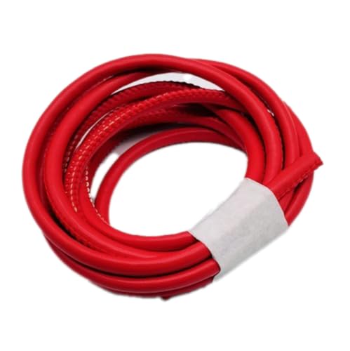 3m Durchmesser 6mm Rundes Lederseil Geflochtenes Lederband Lederschnur PU Lederschnüre Lederbänder für DIY Handwerk Basteln Taschengurtzubehör Gepäckzubehör Schmuckherstellung,Rot 3m Durchmesser 6mm Rundes Lederseil Geflochtenes Lederband Lederschnur PU Lederschnüre Lederbänder für DIY Handwerk Basteln Taschengurtzubehör Gepäckzubehör Schmuckherstellung,Rot von Wambere