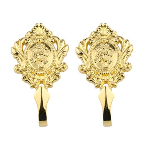 4 Paar 11 x 5 cm Vorhänge Holdbacks,Wandbefestigung Raffbügel,Metall Vorhang Haken,Vorhanghaken Vorhang,Vorhang Holdbacks,Vorhanghalter,Gardinenhalter für die Wand,Haus Dekoration,Gold 4 Paar 11 x 5 cm Vorhänge Holdbacks,Wandbefestigung Raffbügel,Metall Vorhang Haken,Vorhanghaken Vorhang,Vorhang Holdbacks,Vorhanghalter,Gardinenhalter für die Wand,Haus Dekoration,Gold von Wambere