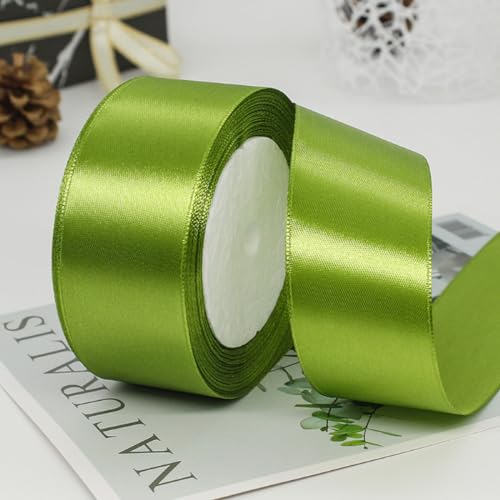 4cm x 22M Band Satinband Geschenkband Schleifenband Ribbon Satinbänder Stoffband Dekoband für DIY Basteln Geschenkverpackung Hochzeit Party Geburtstag Weihnachten Dekoration,Armeegrün 4cm x 22M Band Satinband Geschenkband Schleifenband Ribbon Satinbänder Stoffband Dekoband für DIY Basteln Geschenkverpackung Hochzeit Party Geburtstag Weihnachten Dekoration,Armeegrün von Wambere