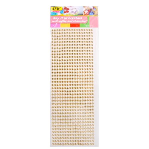 5 Blatt 3mm Strassaufkleber Acryl Strasssteine Glitzersteine Selbstklebend trasssteine Sticker Schmucksteine Aufkleber Glitzersteine für DIY Handwerk Fotorahmen Grußkarten Scrapbooking,Kristallgelb 5 Blatt 3mm Strassaufkleber Acryl Strasssteine Glitzersteine Selbstklebend trasssteine Sticker Schmucksteine Aufkleber Glitzersteine für DIY Handwerk Fotorahmen Grußkarten Scrapbooking,Kristallgelb von Wambere