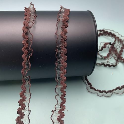 5 M 1.5cm Vintage spitzenband Elastische spitzenband Zierband Dekoband Spitze Spitzenstoff Spitze-Borten Deko für DIY Basteln Geschenkverpackung Scrapbooking Hochzeit Nähen,Kaffeefarbe 5 M 1.5cm Vintage spitzenband Elastische spitzenband Zierband Dekoband Spitze Spitzenstoff Spitze-Borten Deko für DIY Basteln Geschenkverpackung Scrapbooking Hochzeit Nähen,Kaffeefarbe von Wambere