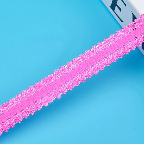 5 Yards 2 cm Breite Elastischer Stretch Spitzenbesatz Spitzenband Spitzenborte Spitzenbordüre Spitzenbesatz Spitzenstoff Dekoband Zierband für Nähen DIY Handwerk Hochzeit Kleidung Deko,Rosa 5 Yards 2 cm Breite Elastischer Stretch Spitzenbesatz Spitzenband Spitzenborte Spitzenbordüre Spitzenbesatz Spitzenstoff Dekoband Zierband für Nähen DIY Handwerk Hochzeit Kleidung Deko,Rosa von Wambere