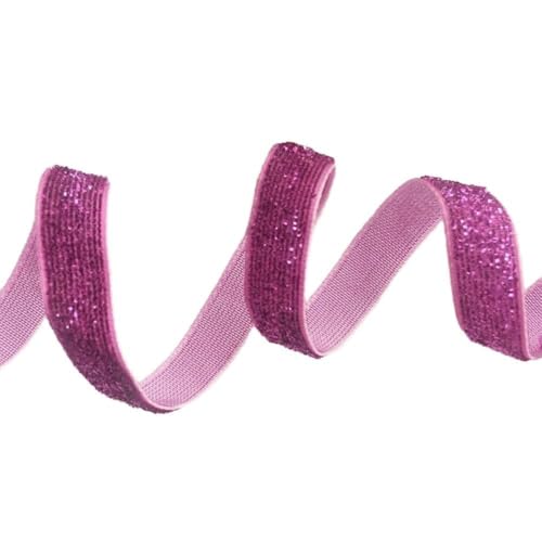 5 Yards Samtband 1cm Breit Glitzer Geschenkband Satinbänder Glitzerband Schleifenband Bogenband Geschenkbänder Dekoband Zierband für DIY Handwerk Weihnachten Geschenkverpackung,Rosa 5 Yards Samtband 1cm Breit Glitzer Geschenkband Satinbänder Glitzerband Schleifenband Bogenband Geschenkbänder Dekoband Zierband für DIY Handwerk Weihnachten Geschenkverpackung,Rosa von Wambere