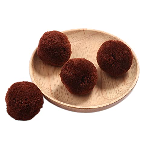 50 STK 20 mm Bunte Pompons zum Basteln,Bunte Bommeln Bälle,Pompoms für Kunsthandwerk,Pompons Bälle für Ostern,Weihnachten,Bunte Pompons für DIY Basteln Tischdekoration Geburtstagsdeko,Braun 50 STK 20 mm Bunte Pompons zum Basteln,Bunte Bommeln Bälle,Pompoms für Kunsthandwerk,Pompons Bälle für Ostern,Weihnachten,Bunte Pompons für DIY Basteln Tischdekoration Geburtstagsdeko,Braun von Wambere