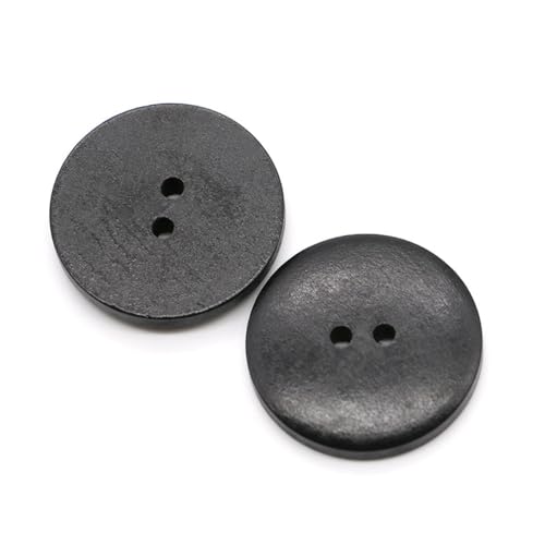 50 Stück 18mm Natürliche Holzknöpfe handgefertigte Knöpfe Hölzerne Runde Knöpfe 2 Löcher Knöpfen für DIY Basteln Kunsthandwerk Stricken Nähen von Kleidung Mantel Hüten Taschen,Schwarz C 50 Stück 18mm Natürliche Holzknöpfe handgefertigte Knöpfe Hölzerne Runde Knöpfe 2 Löcher Knöpfen für DIY Basteln Kunsthandwerk Stricken Nähen von Kleidung Mantel Hüten Taschen,Schwarz C von Wambere