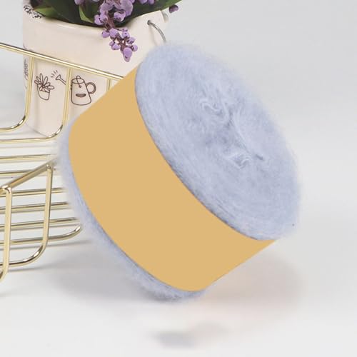 50g Feines Mohair Wollgarn,Wolle zum Häkeln und Stricken,Weiches Wollgarn Handstrickgarn Häkelgarn Yarn Crochet für DIY Basteln Kunsthandwerk Mützen Schals Kleidungsdekoration,Blaugrau 50g Feines Mohair Wollgarn,Wolle zum Häkeln und Stricken,Weiches Wollgarn Handstrickgarn Häkelgarn Yarn Crochet für DIY Basteln Kunsthandwerk Mützen Schals Kleidungsdekoration,Blaugrau von Wambere
