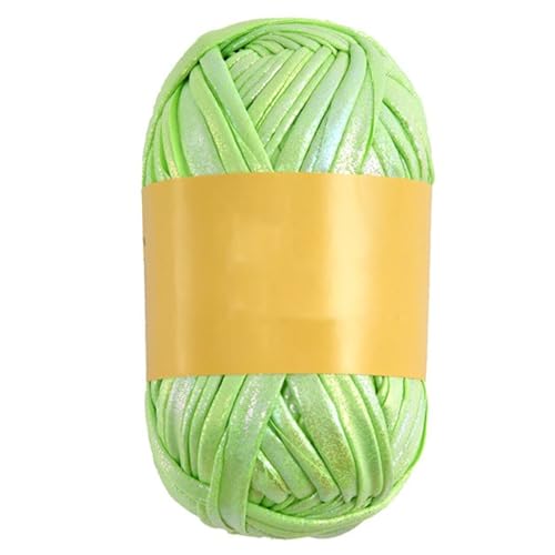5x100g Dicke Wolle Garn Strickwolle Garn Garndraht zum Häkeln und Stricken für DIY Handstricken Handwerk Taschen Puppe Schals Mützen Kissen Teppich Decken Kleidungsdekoration,Grün von Wambere
