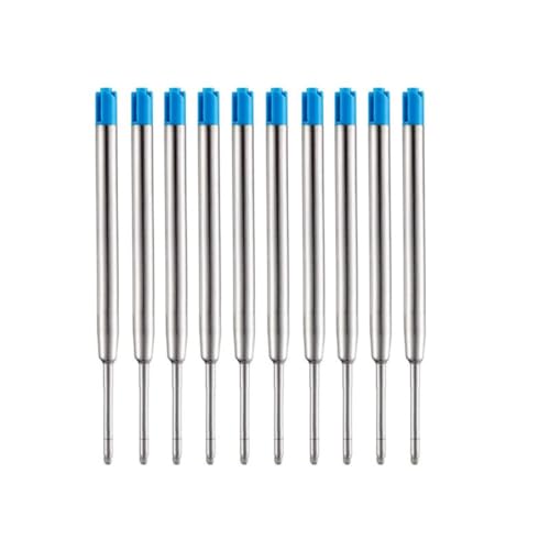 6 Stück Kugelschreiberminen Großraumminen Metall Ersatzminen für das G2-Format Ballpoint Pen Refills 1,0mm Kugelschreiber Minen Universal Kugelschreiber Ersatzminen Schreibfarbe Blau 6 Stück Kugelschreiberminen Großraumminen Metall Ersatzminen für das G2-Format Ballpoint Pen Refills 1,0mm Kugelschreiber Minen Universal Kugelschreiber Ersatzminen Schreibfarbe Blau von Wambere