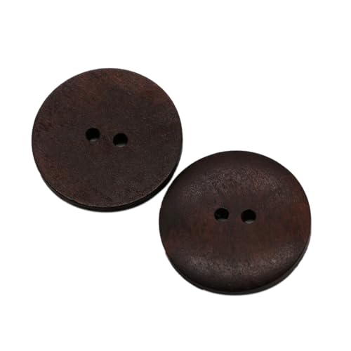 60 Stück 10mm Natürliche Holzknöpfe handgefertigte Knöpfe Hölzerne Runde Knöpfe 2 Löcher Knöpfen für DIY Basteln Kunsthandwerk Stricken Nähen von Kleidung Mantel Hüten Taschen,Dunkler Kaffee C 60 Stück 10mm Natürliche Holzknöpfe handgefertigte Knöpfe Hölzerne Runde Knöpfe 2 Löcher Knöpfen für DIY Basteln Kunsthandwerk Stricken Nähen von Kleidung Mantel Hüten Taschen,Dunkler Kaffee C von Wambere