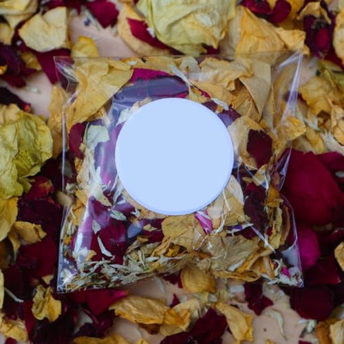 6x10g Blütenkonfetti Natürliche Getrocknete Rosenblätter Konfetti Hochzeitsfeier Dekoration Hochzeitskonfetti Abbaubare Getrocknete Blütenblätter für DIY Handwerk Zubehör,Sekt 6x10g Blütenkonfetti Natürliche Getrocknete Rosenblätter Konfetti Hochzeitsfeier Dekoration Hochzeitskonfetti Abbaubare Getrocknete Blütenblätter für DIY Handwerk Zubehör,Sekt von Wambere