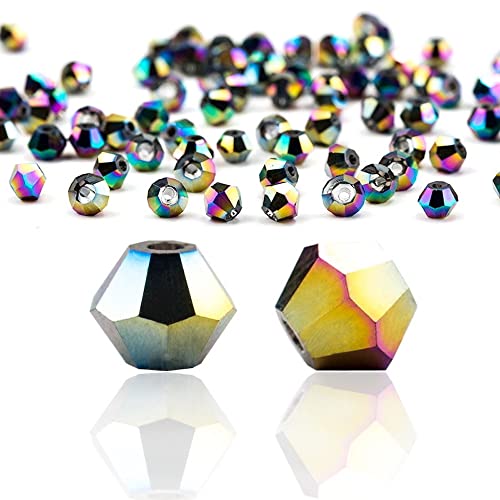 720 Stück 4mm Kristall Glas Perlen Facettierte Glasperle Kügelchen Bunte Glasperlen Runde Kunstperlen Mehrfarbig Sortierte Perlen Gemischt Bastelperlen für Handwerk Armband Schmuck,Bunt 720 Stück 4mm Kristall Glas Perlen Facettierte Glasperle Kügelchen Bunte Glasperlen Runde Kunstperlen Mehrfarbig Sortierte Perlen Gemischt Bastelperlen für Handwerk Armband Schmuck,Bunt von Wambere