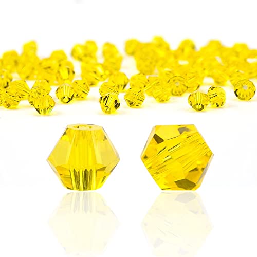 720 Stück 4mm Kristall Glas Perlen Facettierte Glasperle Kügelchen Bunte Glasperlen Runde Kunstperlen Mehrfarbig Sortierte Perlen Gemischt Bastelperlen für Handwerk Armband Schmuck,Gelb 720 Stück 4mm Kristall Glas Perlen Facettierte Glasperle Kügelchen Bunte Glasperlen Runde Kunstperlen Mehrfarbig Sortierte Perlen Gemischt Bastelperlen für Handwerk Armband Schmuck,Gelb von Wambere