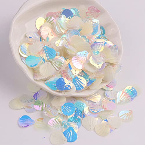 720 Stück Shell Pailletten,Shell Form Pailletten basteln Lose Pailletten Cup Schillernde Spangles Handgemachte DIY Kreative Farbe Perlen Pailletten für Handwerk Hochzeitsdekoration 13mm,Beige 720 Stück Shell Pailletten,Shell Form Pailletten basteln Lose Pailletten Cup Schillernde Spangles Handgemachte DIY Kreative Farbe Perlen Pailletten für Handwerk Hochzeitsdekoration 13mm,Beige von Wambere