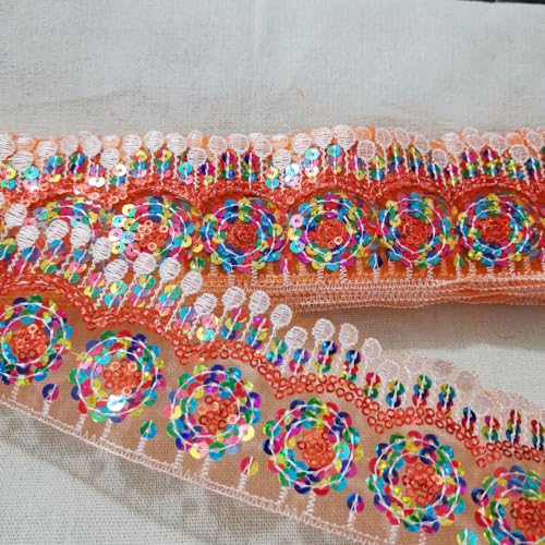 9 M Paillettenbesatz Spitzenband,Elastisches Stoff Spitzenbesatz,Spitzenstoff Spitzenbänder Spitzenborte Dekoband für DIY Basteln Scrapbooking Hochzeit Party Deko,Orange 9 M Paillettenbesatz Spitzenband,Elastisches Stoff Spitzenbesatz,Spitzenstoff Spitzenbänder Spitzenborte Dekoband für DIY Basteln Scrapbooking Hochzeit Party Deko,Orange von Wambere