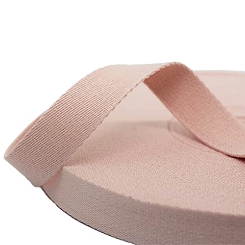 Baumwoll Schrägband Nahtband,20mmx5Yard,Einfassband Köperband Baumwollband Textilband Fischgrätenband Köperband Wimpelband Twillband Webbing Band für Schneidern DIY-Nähen Basteln,Rosa von Wambere