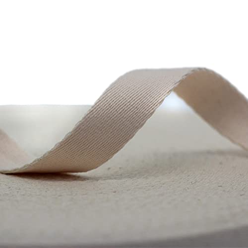 Baumwoll Schrägband Nahtband,50mmx2Yard,Einfassband Köperband Baumwollband Textilband Fischgrätenband Köperband Wimpelband Twillband Webbing Band für Schneidern DIY-Nähen Basteln,Beige Baumwoll Schrägband Nahtband,50mmx2Yard,Einfassband Köperband Baumwollband Textilband Fischgrätenband Köperband Wimpelband Twillband Webbing Band für Schneidern DIY-Nähen Basteln,Beige von Wambere