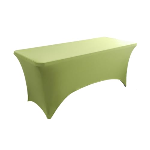 Elastische Tischdecke,Quadratische Tischtuch,Elastisch Biertischhussen Strechhussen Stretch Stehtisch Hussen für Restaurant Hochzeit Party Geburtstag Bankett Dekoration,Hellgrün,183x75x75cm Elastische Tischdecke,Quadratische Tischtuch,Elastisch Biertischhussen Strechhussen Stretch Stehtisch Hussen für Restaurant Hochzeit Party Geburtstag Bankett Dekoration,Hellgrün,183x75x75cm von Wambere