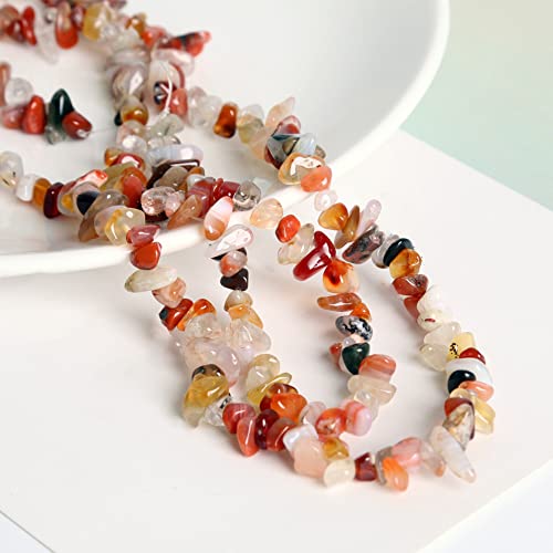 Unregelmäßige Stein-Perlen, natürliche Edelstein-Perlen,Naturform Edelsteine Perlen Halbedelsteine mit Loch zum Schmuck Basteln Auffädeln DIY Ohrringe Armbänder Ketten Länge 87cm,Beigebraun Unregelmäßige Stein-Perlen, natürliche Edelstein-Perlen,Naturform Edelsteine Perlen Halbedelsteine mit Loch zum Schmuck Basteln Auffädeln DIY Ohrringe Armbänder Ketten Länge 87cm,Beigebraun von Wambere