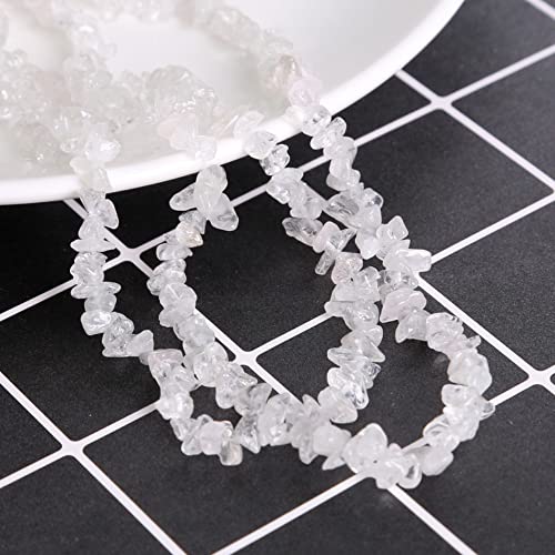 Unregelmäßige Stein-Perlen, natürliche Edelstein-Perlen,Naturform Edelsteine Perlen Halbedelsteine mit Loch zum Schmuck Basteln Auffädeln DIY Ohrringe Armbänder Ketten Länge 87cm,Weiss Unregelmäßige Stein-Perlen, natürliche Edelstein-Perlen,Naturform Edelsteine Perlen Halbedelsteine mit Loch zum Schmuck Basteln Auffädeln DIY Ohrringe Armbänder Ketten Länge 87cm,Weiss von Wambere