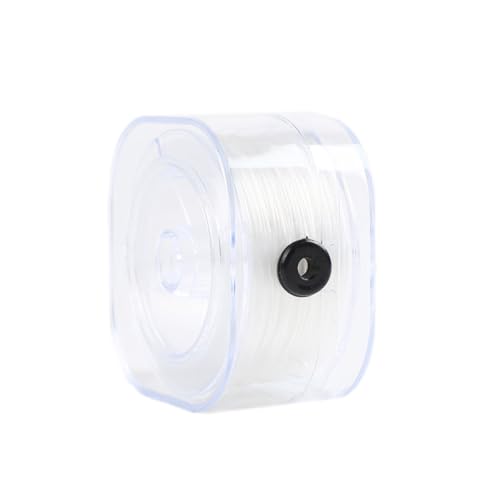 Wambere 0.7mm x 90m Elastische Schmuckfaden,Bunter Elastischer Faden Perlonfaden Gummiband Armbänderfaden Armband Schmuckfaden Bastelfaden für DIY Kunsthandwerk Schmuckherstellung,Weiß Wambere 0.7mm x 90m Elastische Schmuckfaden,Bunter Elastischer Faden Perlonfaden Gummiband Armbänderfaden Armband Schmuckfaden Bastelfaden für DIY Kunsthandwerk Schmuckherstellung,Weiß von Wambere