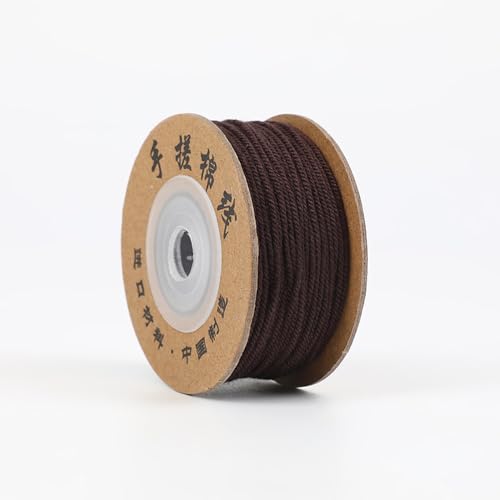 Wambere 1 Rolle 1.2 mm x 25 m Baumwollfaden Baumwollgarn Baumwollseil Bastelkordel Baumwollschnur Bastelschnur Dekokordel Schnur für DIY Kunsthandwerk Geschenkverpackung Schmuckdekoration,Braun Wambere 1 Rolle 1.2 mm x 25 m Baumwollfaden Baumwollgarn Baumwollseil Bastelkordel Baumwollschnur Bastelschnur Dekokordel Schnur für DIY Kunsthandwerk Geschenkverpackung Schmuckdekoration,Braun von Wambere