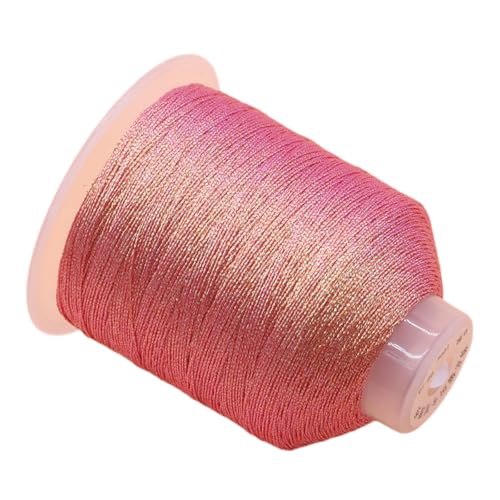 Wambere 1 Rolle Metallic Kordel Bunte Schnur Garn zum Aufreihen von Perlen Perlenfaden für Geschenke Schmuck DIY Kunsthandwerk Geschenkverpackung Hochzeit Weihnachts Dekoration,Dunkelrosa,0.45mm Wambere 1 Rolle Metallic Kordel Bunte Schnur Garn zum Aufreihen von Perlen Perlenfaden für Geschenke Schmuck DIY Kunsthandwerk Geschenkverpackung Hochzeit Weihnachts Dekoration,Dunkelrosa,0.45mm von Wambere