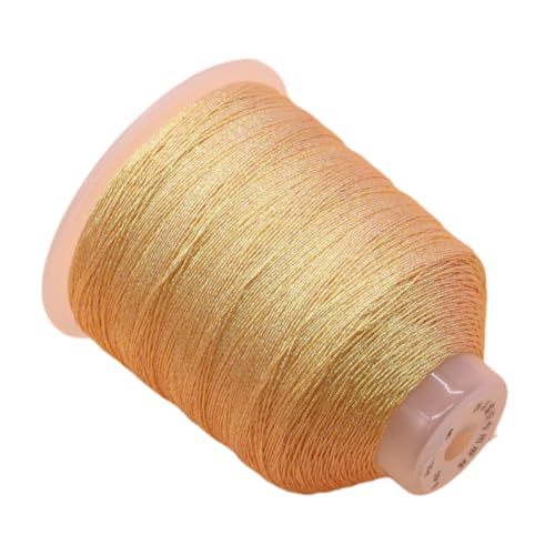 Wambere 1 Rolle Metallic Kordel Bunte Schnur Garn zum Aufreihen von Perlen Perlenfaden für Geschenke Schmuck DIY Kunsthandwerk Geschenkverpackung Hochzeit Weihnachts Dekoration,Gelb,0.32mm Wambere 1 Rolle Metallic Kordel Bunte Schnur Garn zum Aufreihen von Perlen Perlenfaden für Geschenke Schmuck DIY Kunsthandwerk Geschenkverpackung Hochzeit Weihnachts Dekoration,Gelb,0.32mm von Wambere