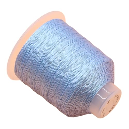 Wambere 1 Rolle Metallic Kordel Bunte Schnur Garn zum Aufreihen von Perlen Perlenfaden für Geschenke Schmuck DIY Kunsthandwerk Geschenkverpackung Hochzeit Weihnachts Dekoration,Hellblau,0.32mm Wambere 1 Rolle Metallic Kordel Bunte Schnur Garn zum Aufreihen von Perlen Perlenfaden für Geschenke Schmuck DIY Kunsthandwerk Geschenkverpackung Hochzeit Weihnachts Dekoration,Hellblau,0.32mm von Wambere