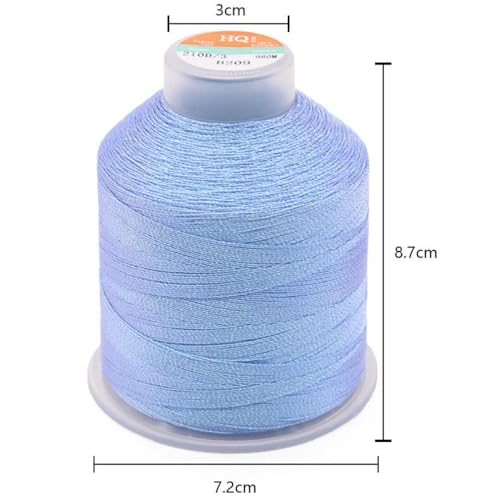 Wambere 1 Rolle Metallic Kordel Bunte Schnur Garn zum Aufreihen von Perlen Perlenfaden für Geschenke Schmuck DIY Kunsthandwerk Geschenkverpackung Hochzeit Weihnachts Dekoration,Lila,0.45mm von Wambere