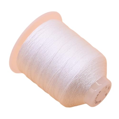 Wambere 1 Rolle Metallic Kordel Bunte Schnur Garn zum Aufreihen von Perlen Perlenfaden für Geschenke Schmuck DIY Kunsthandwerk Geschenkverpackung Hochzeit Weihnachts Dekoration,Weiß,0.32mm Wambere 1 Rolle Metallic Kordel Bunte Schnur Garn zum Aufreihen von Perlen Perlenfaden für Geschenke Schmuck DIY Kunsthandwerk Geschenkverpackung Hochzeit Weihnachts Dekoration,Weiß,0.32mm von Wambere
