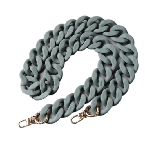 Wambere 1 Stück 85cm Acryl Taschenkette Beutelkette Schulterriemen Kette Trageriemen Bag Chain Tasche Kettenriemen mit Metallschnallen für DIY Taschenzubehör Geldbörsen Handtasche Ersatzkett,Grün Wambere 1 Stück 85cm Acryl Taschenkette Beutelkette Schulterriemen Kette Trageriemen Bag Chain Tasche Kettenriemen mit Metallschnallen für DIY Taschenzubehör Geldbörsen Handtasche Ersatzkett,Grün von Wambere