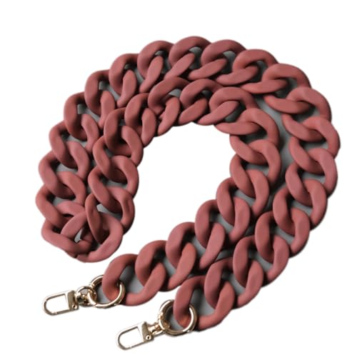 Wambere 1 Stück 85cm Acryl Taschenkette Beutelkette Schulterriemen Kette Trageriemen Bag Chain Tasche Kettenriemen mit Metallschnallen für DIY Taschenzubehör Geldbörsen Handtasche Ersatzkett,Rot Wambere 1 Stück 85cm Acryl Taschenkette Beutelkette Schulterriemen Kette Trageriemen Bag Chain Tasche Kettenriemen mit Metallschnallen für DIY Taschenzubehör Geldbörsen Handtasche Ersatzkett,Rot von Wambere