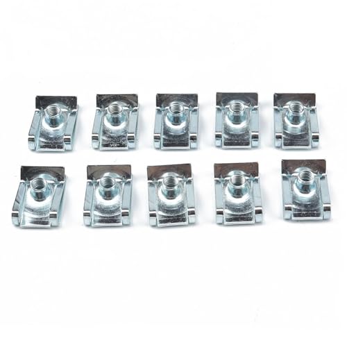 Wambere 10 Stück M5 Klemmmutter Blechmuttern Schnappmuttern Clipmutter Blechmutter Schnappmutter Klemmmuttern Kotflügelclip Befestigung Clips Klemmen Karosserie Clips für Auto Motorrad, Wambere 10 Stück M5 Klemmmutter Blechmuttern Schnappmuttern Clipmutter Blechmutter Schnappmutter Klemmmuttern Kotflügelclip Befestigung Clips Klemmen Karosserie Clips für Auto Motorrad, von Wambere