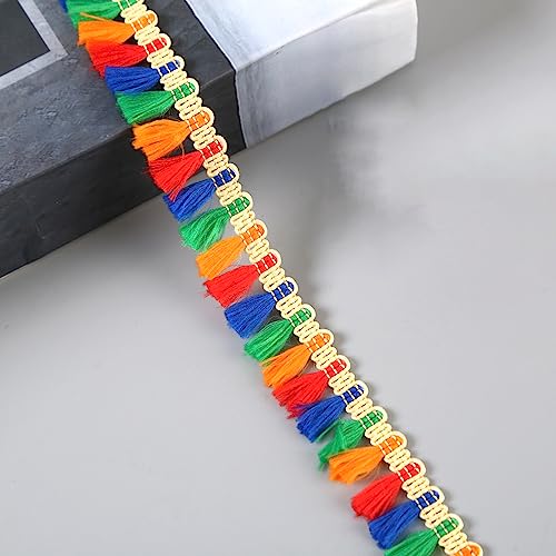 Wambere 10 Yards 2.2 cm Breite Buntes Quastenband,Quasten Fransenbesatz Spitzenbesatz Fransen Borte Stoff Band Spitzenband,für DIY Nähen Kostüme Bekleidung Vorhang Tischdecke Hochzeit Deko,Rot Wambere 10 Yards 2.2 cm Breite Buntes Quastenband,Quasten Fransenbesatz Spitzenbesatz Fransen Borte Stoff Band Spitzenband,für DIY Nähen Kostüme Bekleidung Vorhang Tischdecke Hochzeit Deko,Rot von Wambere