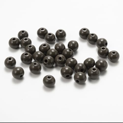 Wambere 100 Stück Durchmesser 12mm Bunte Holzperlen Runde Holzperlen Bastelnperlen zum Auffädeln Verstreute Perlen Hölzerne Perlen mit Loch für DIY Armbänder Halsketten Schmuckherstellung,Dunkelgrau Wambere 100 Stück Durchmesser 12mm Bunte Holzperlen Runde Holzperlen Bastelnperlen zum Auffädeln Verstreute Perlen Hölzerne Perlen mit Loch für DIY Armbänder Halsketten Schmuckherstellung,Dunkelgrau von Wambere