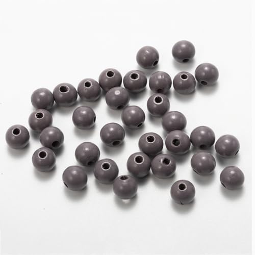 Wambere 100 Stück Durchmesser 12mm Bunte Holzperlen Runde Holzperlen Bastelnperlen zum Auffädeln Verstreute Perlen Hölzerne Perlen mit Loch für DIY Armbänder Halsketten Schmuckherstellung,Grau Wambere 100 Stück Durchmesser 12mm Bunte Holzperlen Runde Holzperlen Bastelnperlen zum Auffädeln Verstreute Perlen Hölzerne Perlen mit Loch für DIY Armbänder Halsketten Schmuckherstellung,Grau von Wambere