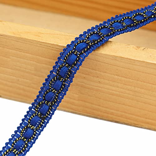 Wambere 10m Spitze-Borten,Spitzenbordüre Spitzenband,Dekoband Zierband Geschenkband Spitzenborte Schnur Kordelband für Hochzeit Braut, Kostüm oder Schmuck, Kunsthandwerk und Nähen,Königsblau Wambere 10m Spitze-Borten,Spitzenbordüre Spitzenband,Dekoband Zierband Geschenkband Spitzenborte Schnur Kordelband für Hochzeit Braut, Kostüm oder Schmuck, Kunsthandwerk und Nähen,Königsblau von Wambere
