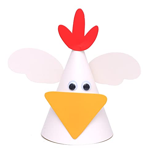 Wambere 12 Stück Partyhüte zum Geburtstag mit Pompons,Partyhüte Party Kegel Hüte,Geburtstag Kegel Hüte Party Supplies Hütchen Geburtstagshut für Kinder Festival Baby Shower,Küken Wambere 12 Stück Partyhüte zum Geburtstag mit Pompons,Partyhüte Party Kegel Hüte,Geburtstag Kegel Hüte Party Supplies Hütchen Geburtstagshut für Kinder Festival Baby Shower,Küken von Wambere