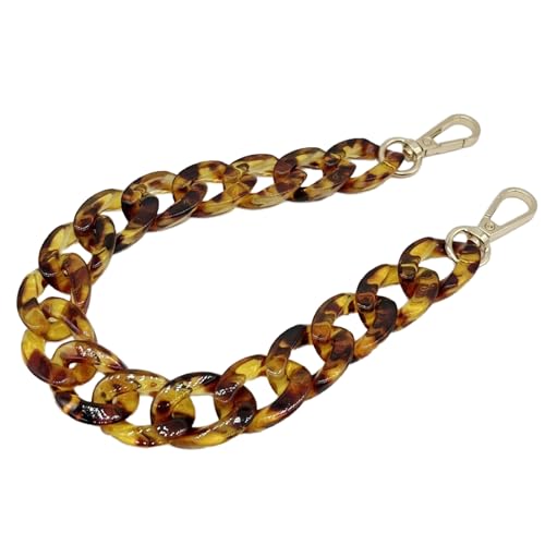 Wambere 120cm Acryl Taschenkette Vintage Handykette Mobiltelefonkette Beutelkette Schulterriemen Kette Trageriemen Bag Chain Tasche Kettenriemen mit Metallschnallen für DIY Taschenzubehör,Bernstein Wambere 120cm Acryl Taschenkette Vintage Handykette Mobiltelefonkette Beutelkette Schulterriemen Kette Trageriemen Bag Chain Tasche Kettenriemen mit Metallschnallen für DIY Taschenzubehör,Bernstein von Wambere