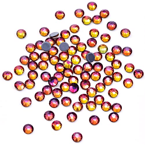 Wambere 1440 Stück Hotfix Strasssteine, Kristalle Flacher Rückseite Strasssteine Glas Glitzersteine Nagelkunst Edelsteine Runde Diamant,Hotfix Kristall Runde Edelsteine 3.8-4mm,Rot Gelb Wambere 1440 Stück Hotfix Strasssteine, Kristalle Flacher Rückseite Strasssteine Glas Glitzersteine Nagelkunst Edelsteine Runde Diamant,Hotfix Kristall Runde Edelsteine 3.8-4mm,Rot Gelb von Wambere