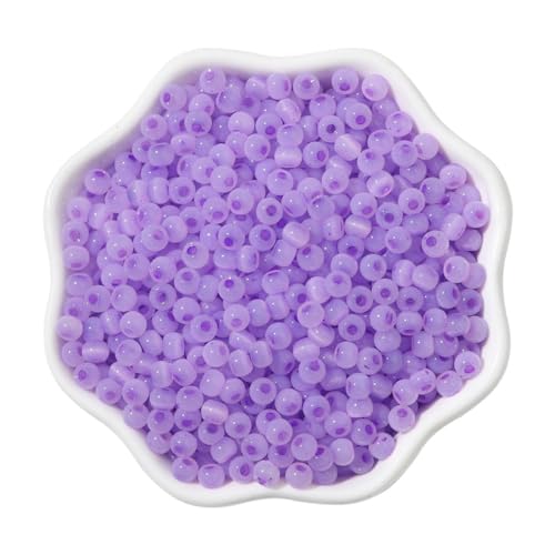 Wambere 150 Stück 4mm Bunte Perlen Für Armbänder,Glasperlen Armbänder Selber Machen Perlen zum Auffädeln Mini Perlen für Armbänder Halskette Ketten Ringe Schmuckherstellung,Lila Wambere 150 Stück 4mm Bunte Perlen Für Armbänder,Glasperlen Armbänder Selber Machen Perlen zum Auffädeln Mini Perlen für Armbänder Halskette Ketten Ringe Schmuckherstellung,Lila von Wambere