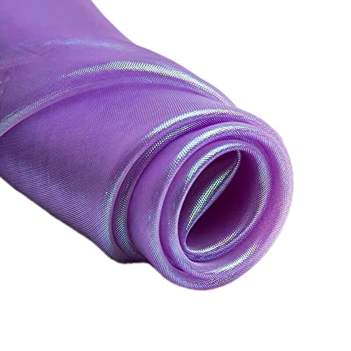 Wambere 150cmx3m Organza Stoffe,Glanz Satin Modestoff Dekostoff Kostümstoff Stoffe zum Nähen Meterware Dekorieren,Brautschleiern Hochzeitskleid Tischläufer Hochzeit Geburtstag Party Deko,Lila Wambere 150cmx3m Organza Stoffe,Glanz Satin Modestoff Dekostoff Kostümstoff Stoffe zum Nähen Meterware Dekorieren,Brautschleiern Hochzeitskleid Tischläufer Hochzeit Geburtstag Party Deko,Lila von Wambere