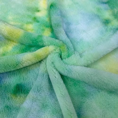 Wambere 2 Yard Regenbogen Plüschstoff Meterware,Weicher Kunstfellstoff in Kaninchenfell-Optik,Farbverlauf Teddyfell,Kunstfell,Stoff zum Nähen,Faux fur,Kunstpelz,für Deko,Kostüm,DIY,150 cm,Grün Wambere 2 Yard Regenbogen Plüschstoff Meterware,Weicher Kunstfellstoff in Kaninchenfell-Optik,Farbverlauf Teddyfell,Kunstfell,Stoff zum Nähen,Faux fur,Kunstpelz,für Deko,Kostüm,DIY,150 cm,Grün von Wambere
